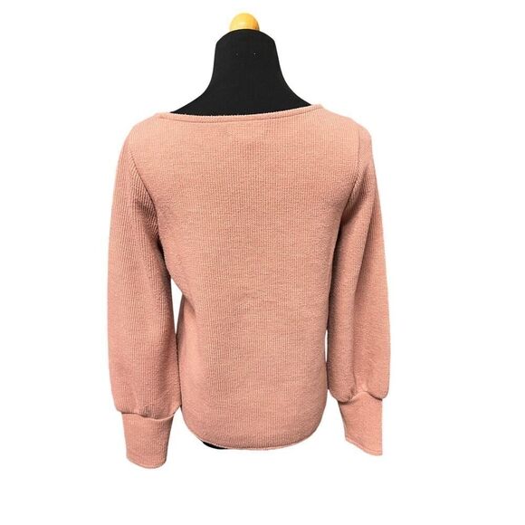 MADEWELL Ottoman Rib Square-Neck Top size small - Picture 10 of 11